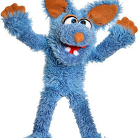 Living Puppets - Fizz The Blue Dog, 18-Inch Plush Hand Puppet