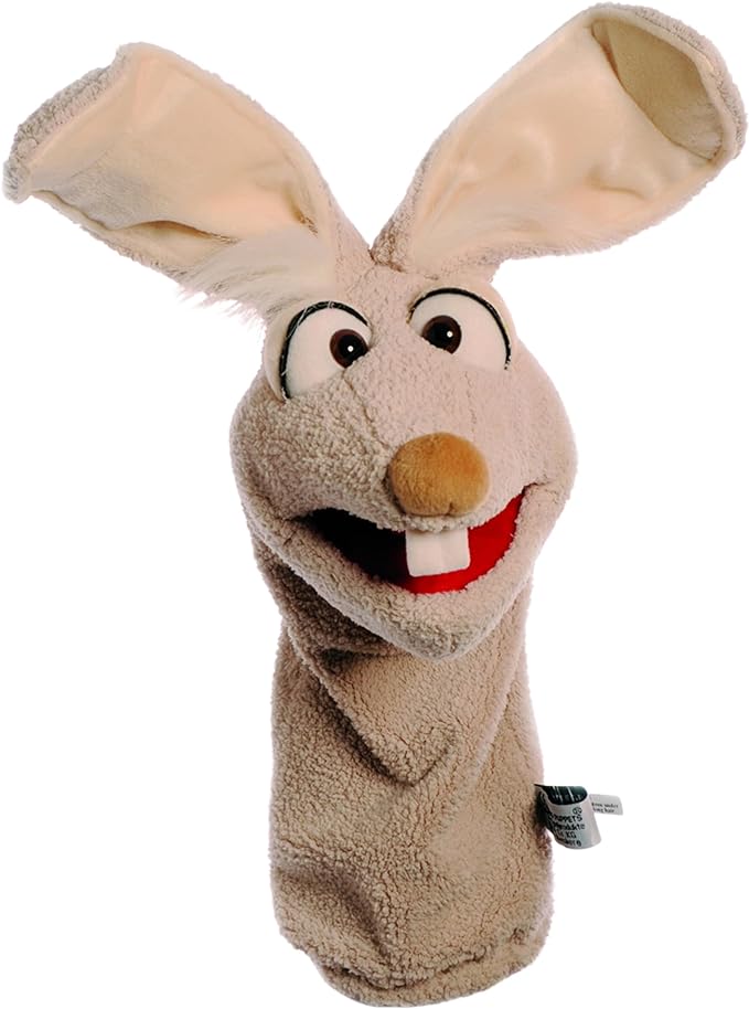 Living Puppets - Fred The 17-Inch Rabbit, Plush Hand Puppet