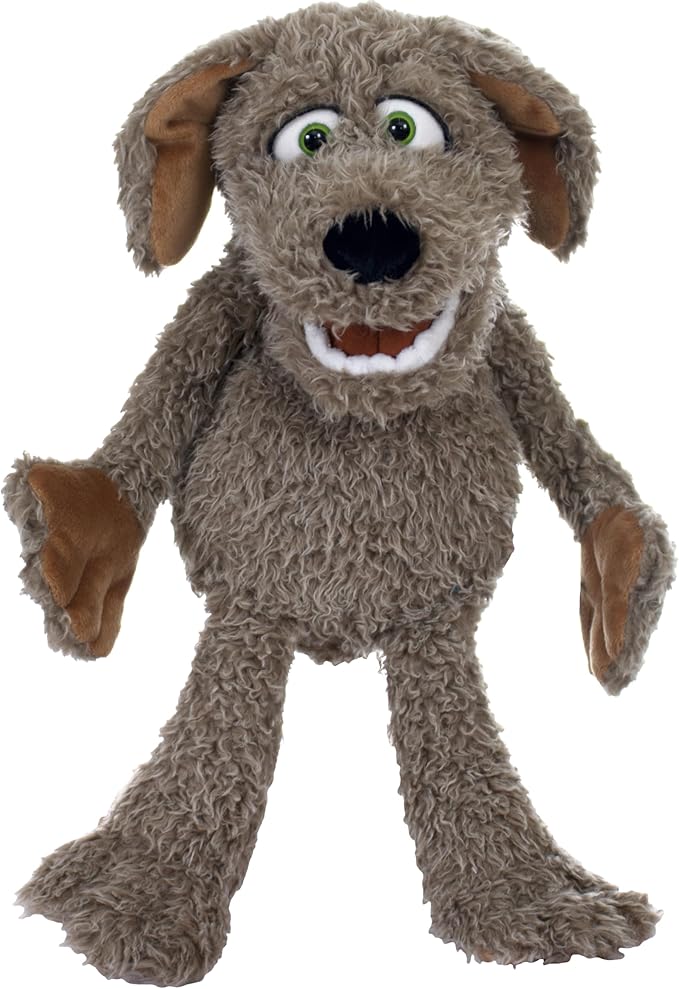 Living Puppets - Lexi The 19-Inch Dog, Plush Hand Puppet