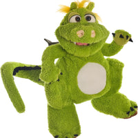 Living Puppets Toots 14-Inch Big Green Dragon Hand Puppet