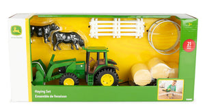 1/32 JOHN DEERE 21 PIECE HAY SET