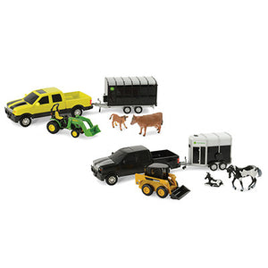 JOHN DEERE ANIMAL HAULING SET