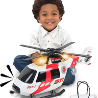 12" MOTORIZED LARGE RESCUE HELICOPTER