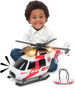 12" MOTORIZED LARGE RESCUE HELICOPTER