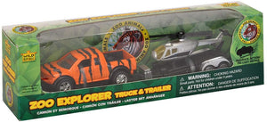 ZOO TRUCK AND TRAILER