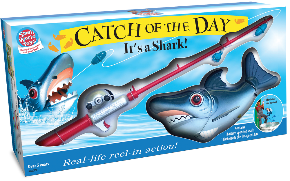 dreaming of catching fish with pole Catch of the Day - Shark