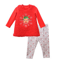 RED REINDEER 2 PIECE OUTFIT