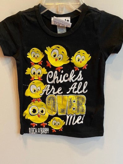CHICKS ARE ALL OVER ME