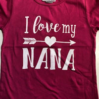 I Love My Nana Shirt