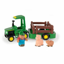 John Deere 1st Farming Fun Hauling Play Set with Tractor, Trailer, Farmer and Animals