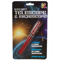 POCKET MICROSCOPE & TELESCOPE