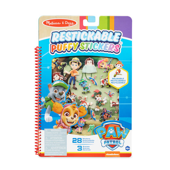 PAW PATROL PUFFY STICKERS - JUNGLE