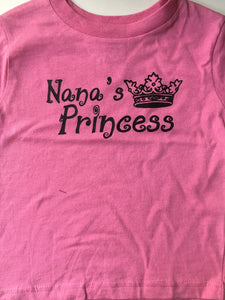 Nana's Princess t-shirt