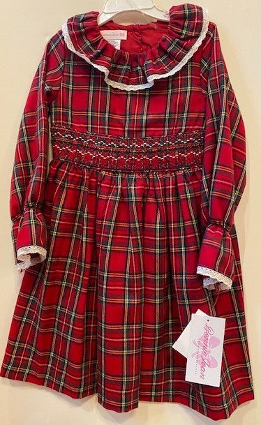 PLAID KIDS DRESS