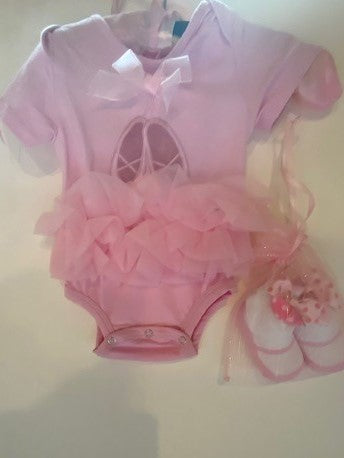 POSH BALLET ONESIE WITH SHOES