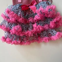 BLACK ZEBRA STRIPE TUTU