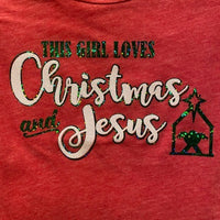 THIS GIRL LOVES CHRISTMAS & JESUS