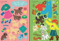 LITTLE STICKER DOLLY DRESSING PUPPIES