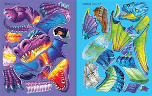 BUILD YOUR OWN DRAGONS STICKER BOOK