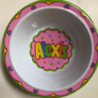 Alexis Personalized Bowl