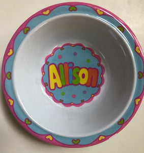 Allison Personalized Bowl