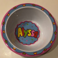 Alyssa Personalized Bowl