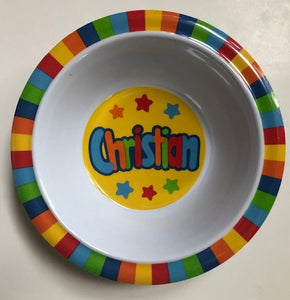 Christian Personalized Bowl