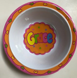 Grace Personalized Bowl