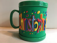 Christopher mug and bowl
