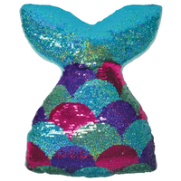 Mermaid Tail Reversible Sequin Pillow
