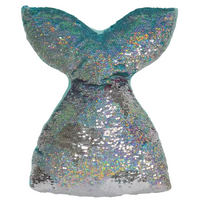 Mermaid Tail Reversible Sequin Pillow
