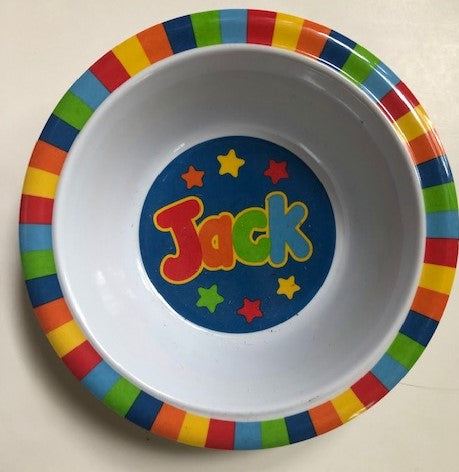 Jack Personalized Bowl