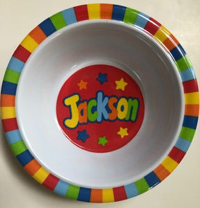 Jackson Personalized Bowl