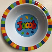 Jacob Personalized Bowl