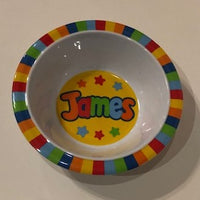 James Personalized Bowl