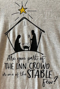 ARE YOU PART OF THE INN CROWD OR ONE OF THE STABLE FEW - ADULT