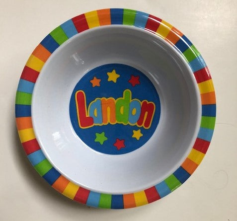 Landon Personalized Bowl