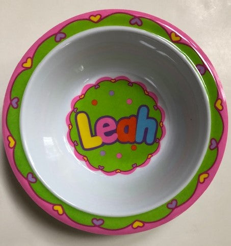 Leah Personalized Bowl