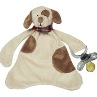 MAX THE PUPPY PACIFIER BLANKIE