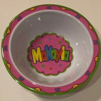 Makayla Personalized Bowl
