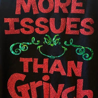MORE ISSUES THAN GRINCH