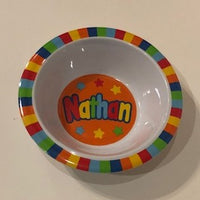 Nathan Personalized Bowl