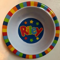 Riley Personalized Bowl