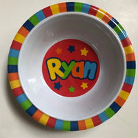 Ryan personalized bowl