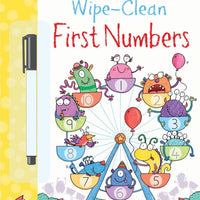WIPE CLEAN FIRST NUMBERS