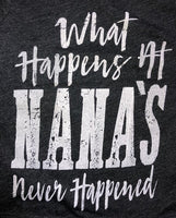 What Happens At Nana's - Never Happened

